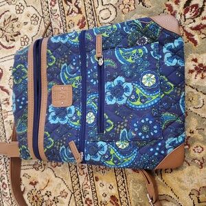 Stone Mountain Purse Blue Green Zippered